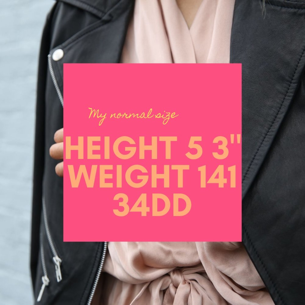 My typical size in closet